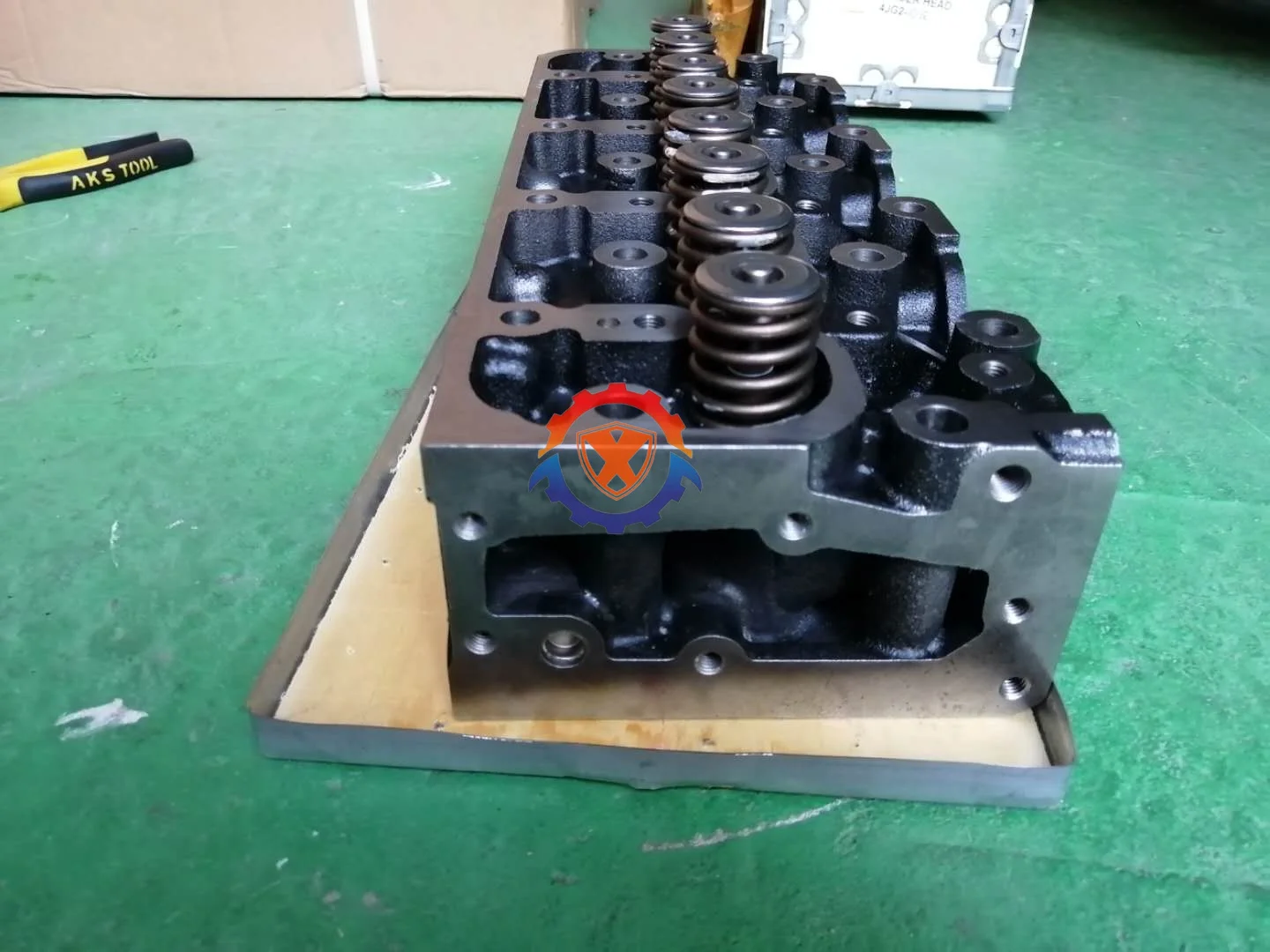 SOMPO New 4JG2 4JG1 Engine Head 8970165047 8970863382 8970863384 Excavator Cylinder Head