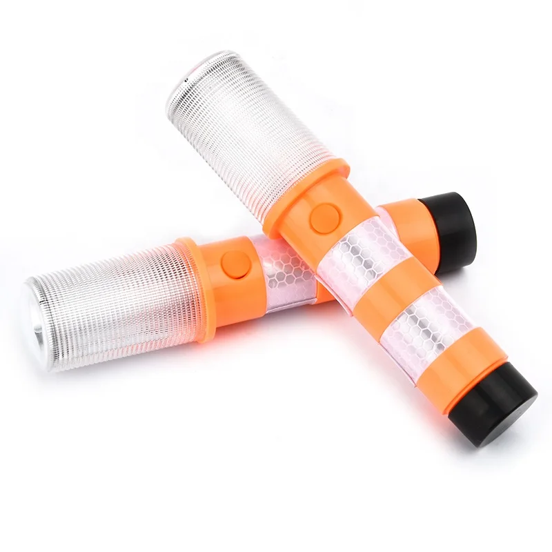 Rotary Flashing Warning Light LED Road Traffic Warning Light With Holder