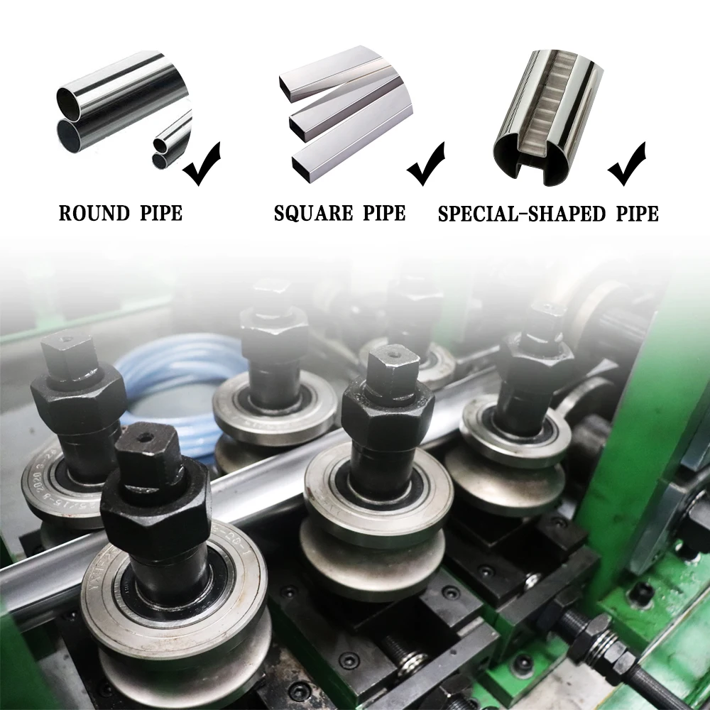 Automatic Stainless Steel Pipe And Tube Milling Machine Profile Roll Forming Machines