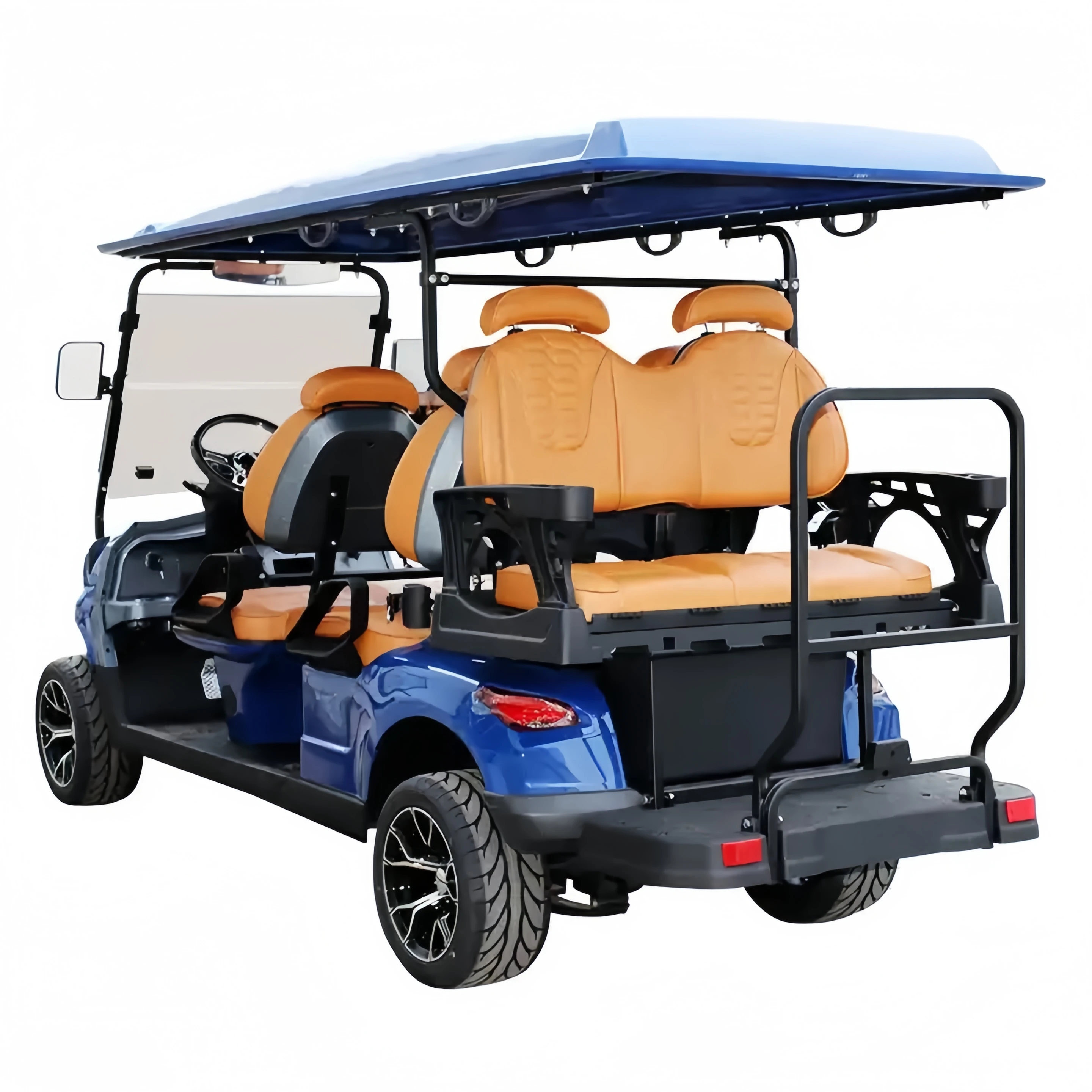 Hot Sale 4-Seater Electric Steel Buggy EEC Compliant Golf Cart Dot and GCC Certified Left Steering for Hunting by Club Car
