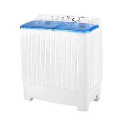 Wholesale Prices Household Dorms Small Compact Twin Tub Cloth Washing Machine with Dryer