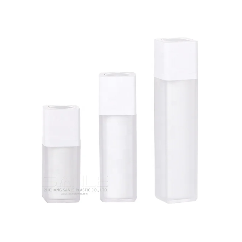 15Ml 50Ml 30Ml Airless New Bottle 2022 Childproof Frosted Face Cream Child Resistant 5G Luxury Airless Pump Bottle For Lotion