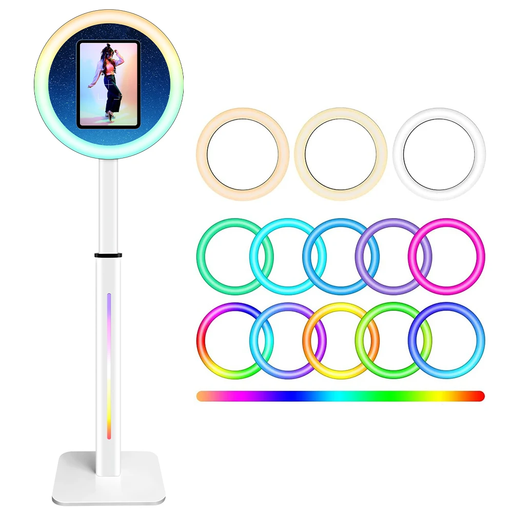 2024 Newest Design ipad photo booth 12.9 supplier manufacturer roaming ipad photo booth shell selfie photobooth