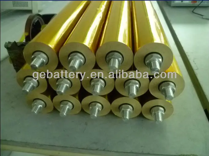 GEB 3,2 V 50Ah 55380S цилиндрический элемент для 12 V/24 V/36 V/48 V 50Ah lifepo4 аккумулятор для системы солнечной энергии и электромобиля