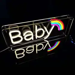 Dropshipping Amazon USB Neon LED Sign Flex Night Lamp Custom Strip Lights Signs Christmas Birthday Neon Light