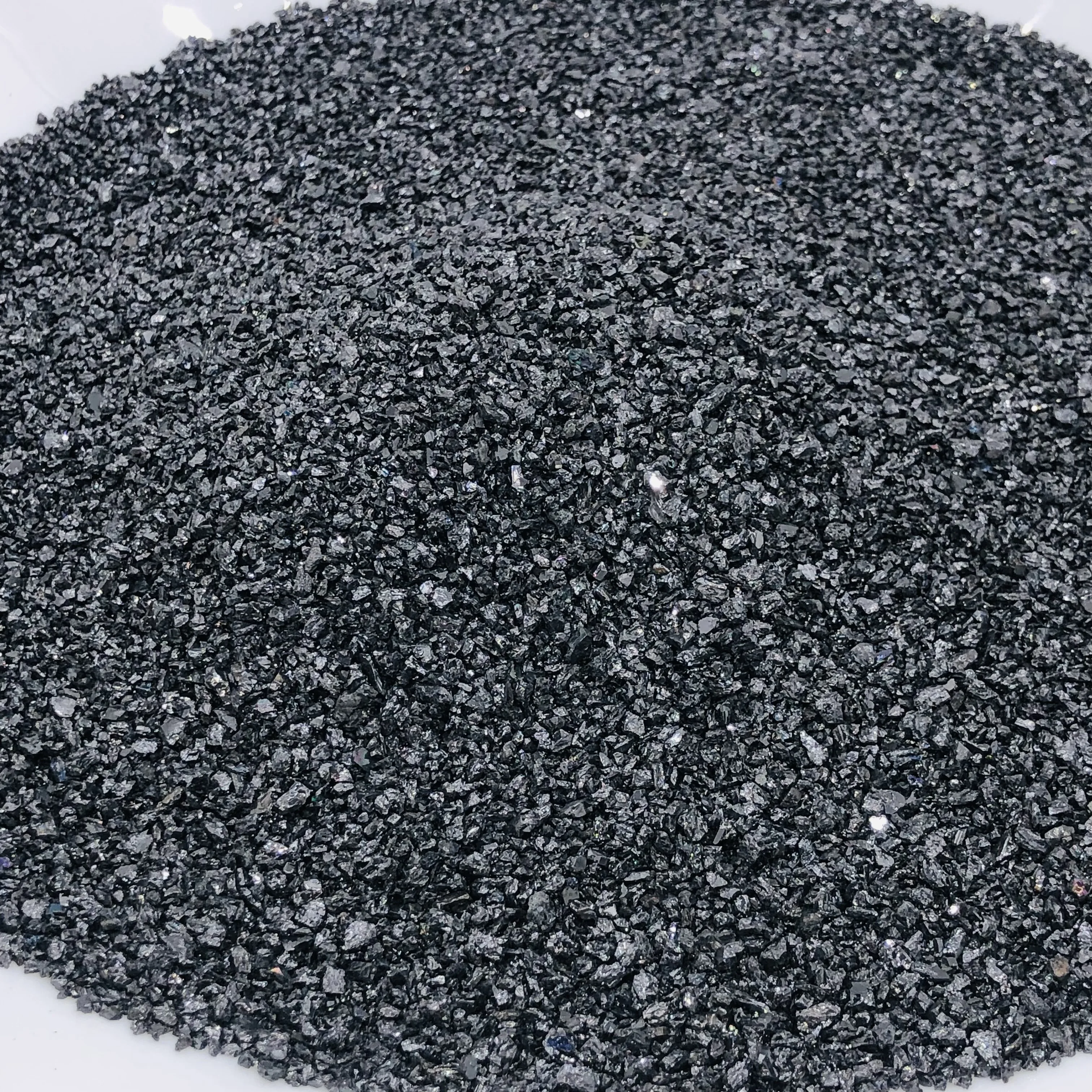 Wholesale Price 60 Mesh Black Silicon Carbide  beta silicon carbide whisker With High Purity For Abrasives