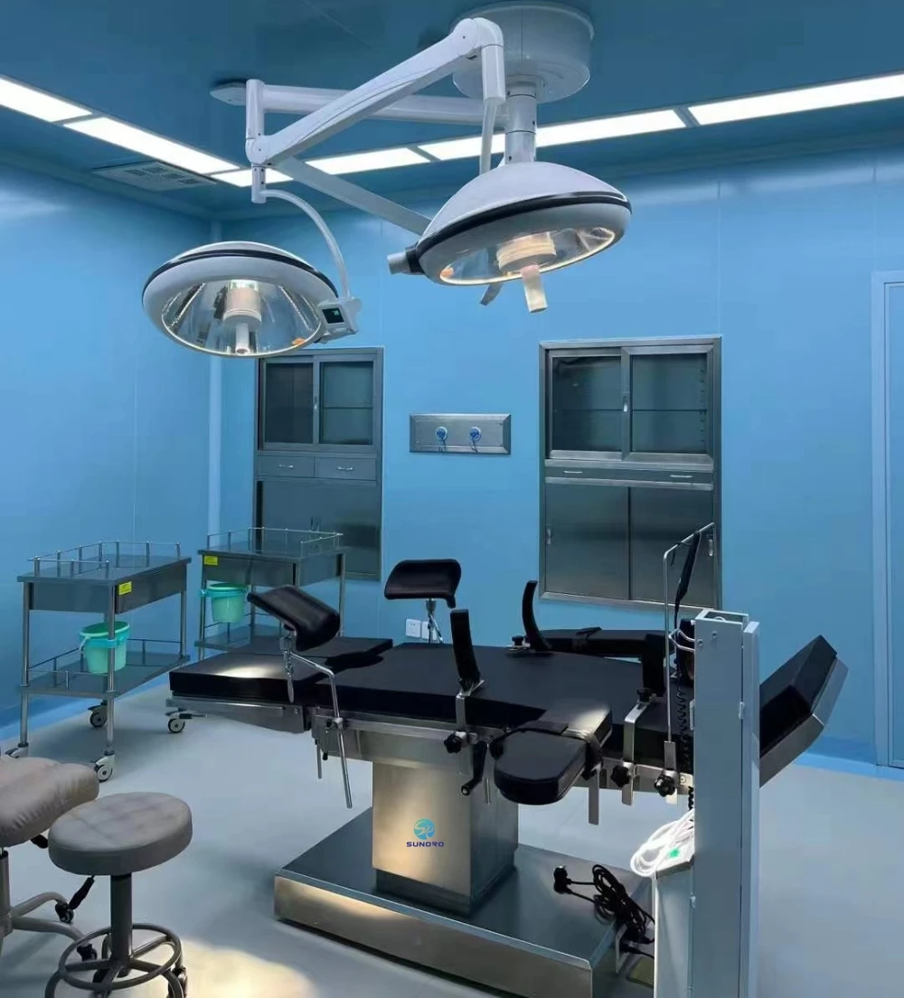 SRO-3 Medical equipment High quality electric operating table Three function operating table Electric operating table price