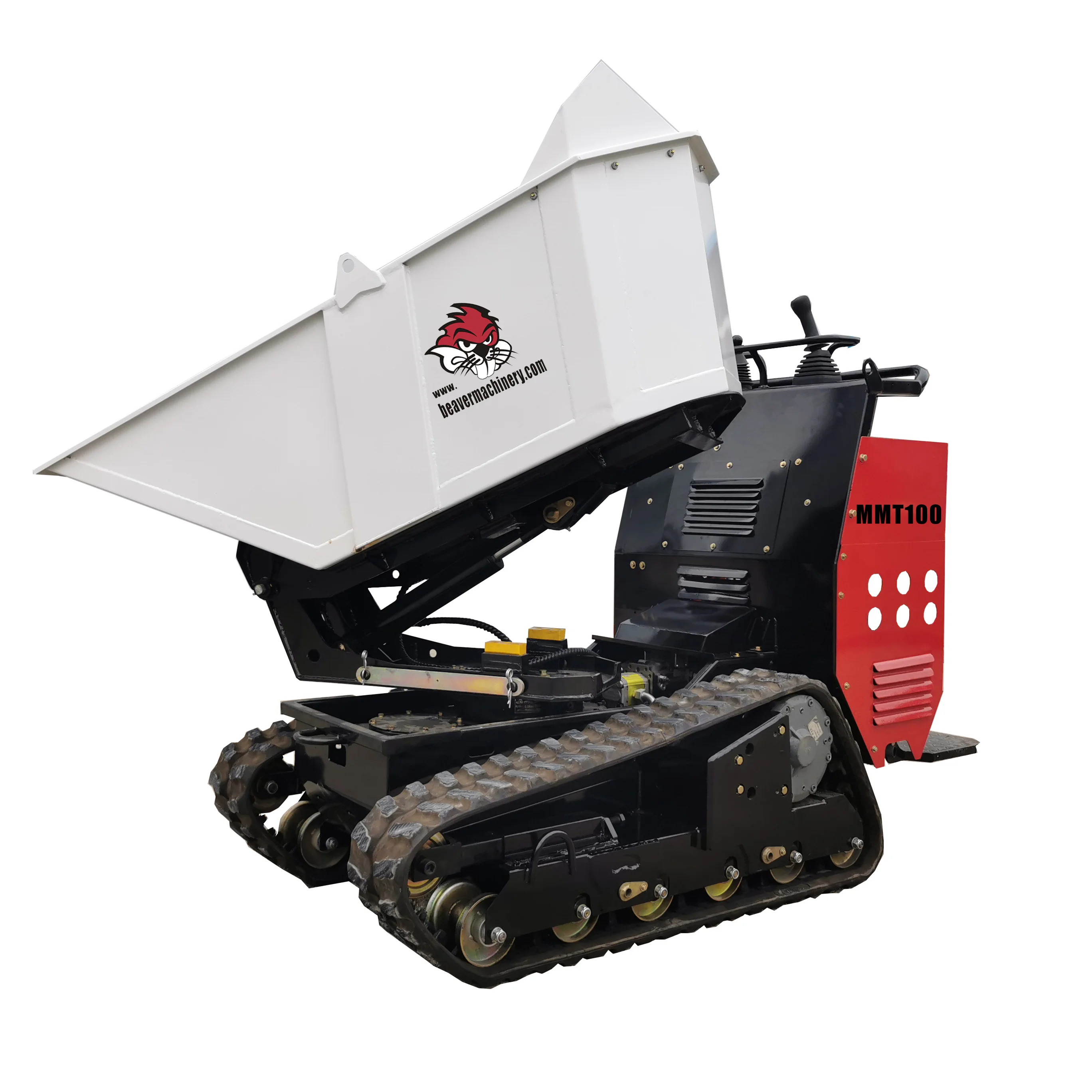 2024 New Design Rotary Bucket Hydraulic Dumper with EPA engine