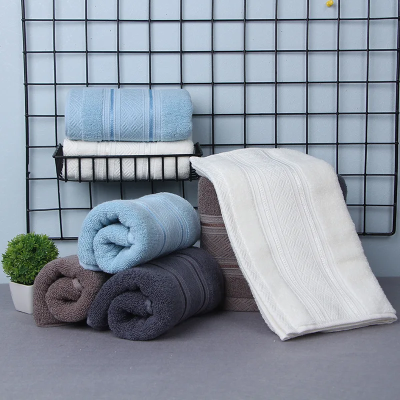High Quality 100% Organic Cotton White Home Hotel Commercial Linen Bath Towels Set Online Shopping  Cheap Manufacturer