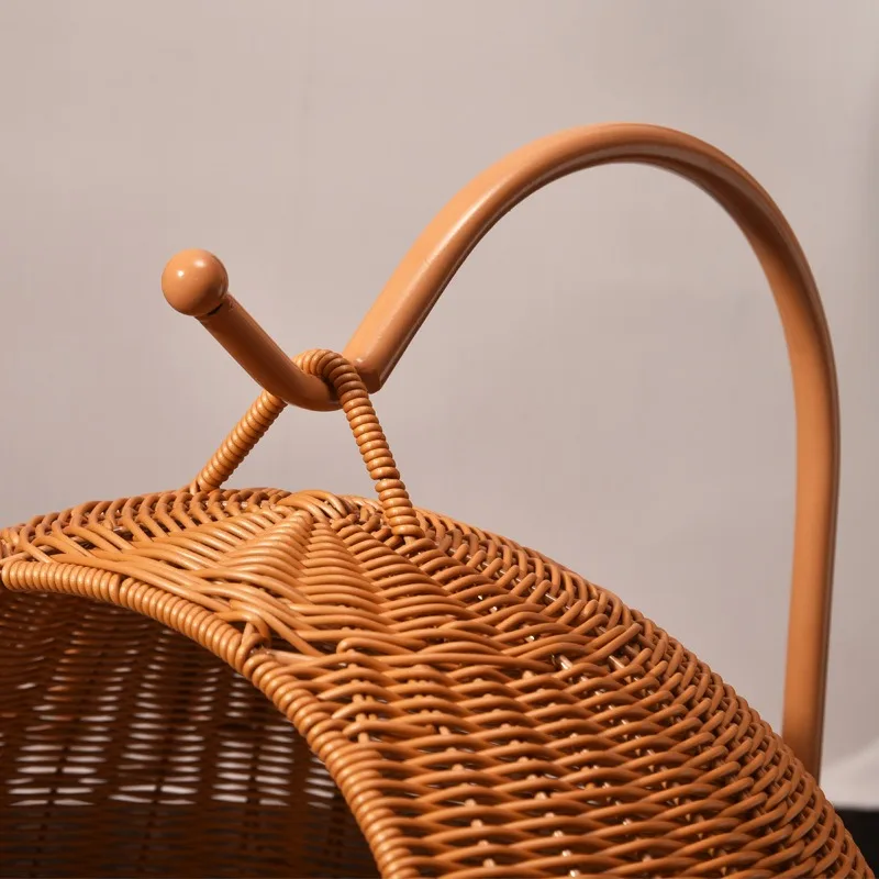 JOYPET Wholesale modern eco friendly warm comfortable house cat furniture raised Hanging handmade rattan cat pet beds