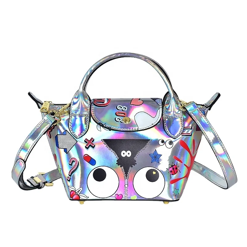 Fashionable Personalized Ladies Casual Handbag,, TPU Dumpling Clutch 2003# Ladies Handbag for Women