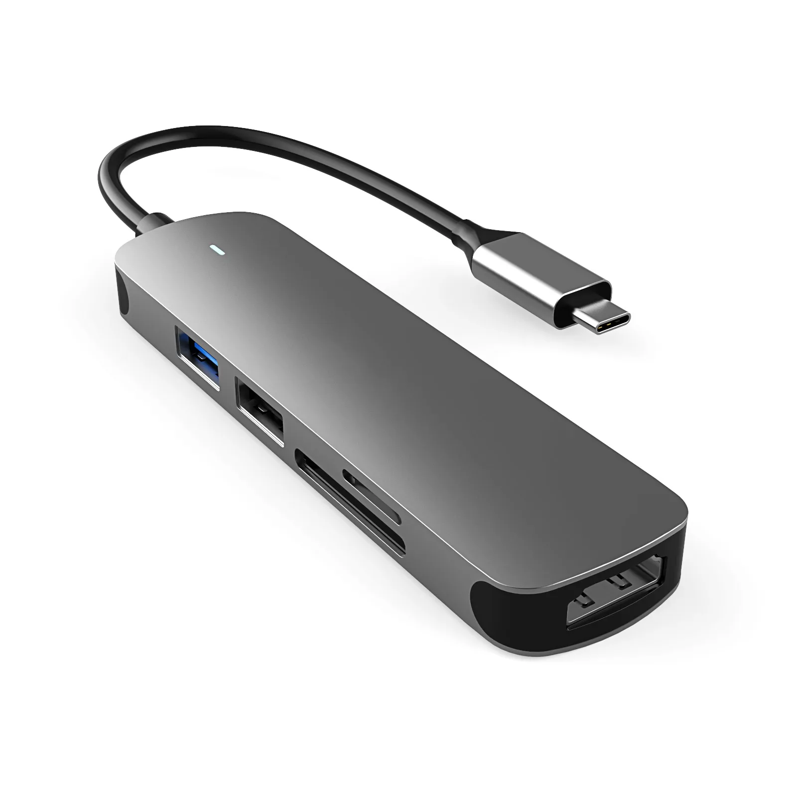  5 в 1 USB3.0 концентратор док-станция для ноутбука 4K HD SD/TF USB 3 0 Type-C порт C MacBook Pro поверхность iMac