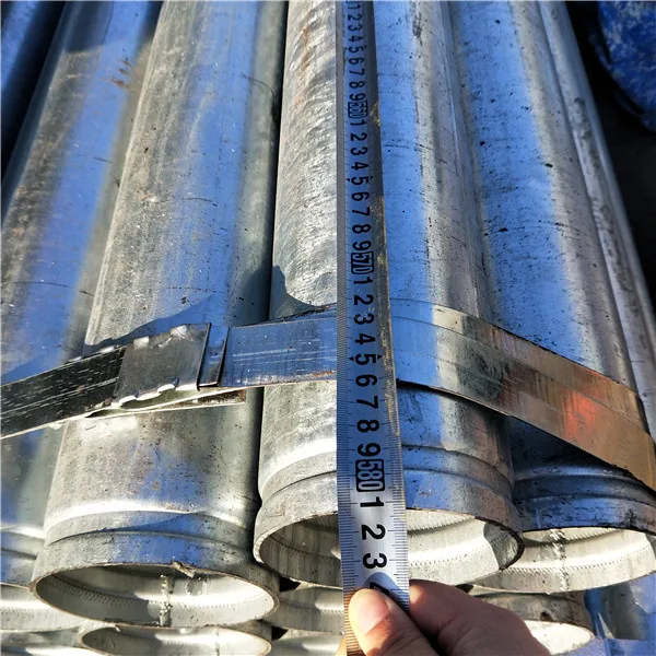  Оцинкованная стальная труба для парникового каркаса из углеродистой стали трубы erw с противопожарной трубой