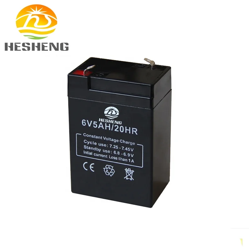 
6v Smallest Battery Box,Small Capacity for Best Price,6V5AH Lead Acid UPS Battery 