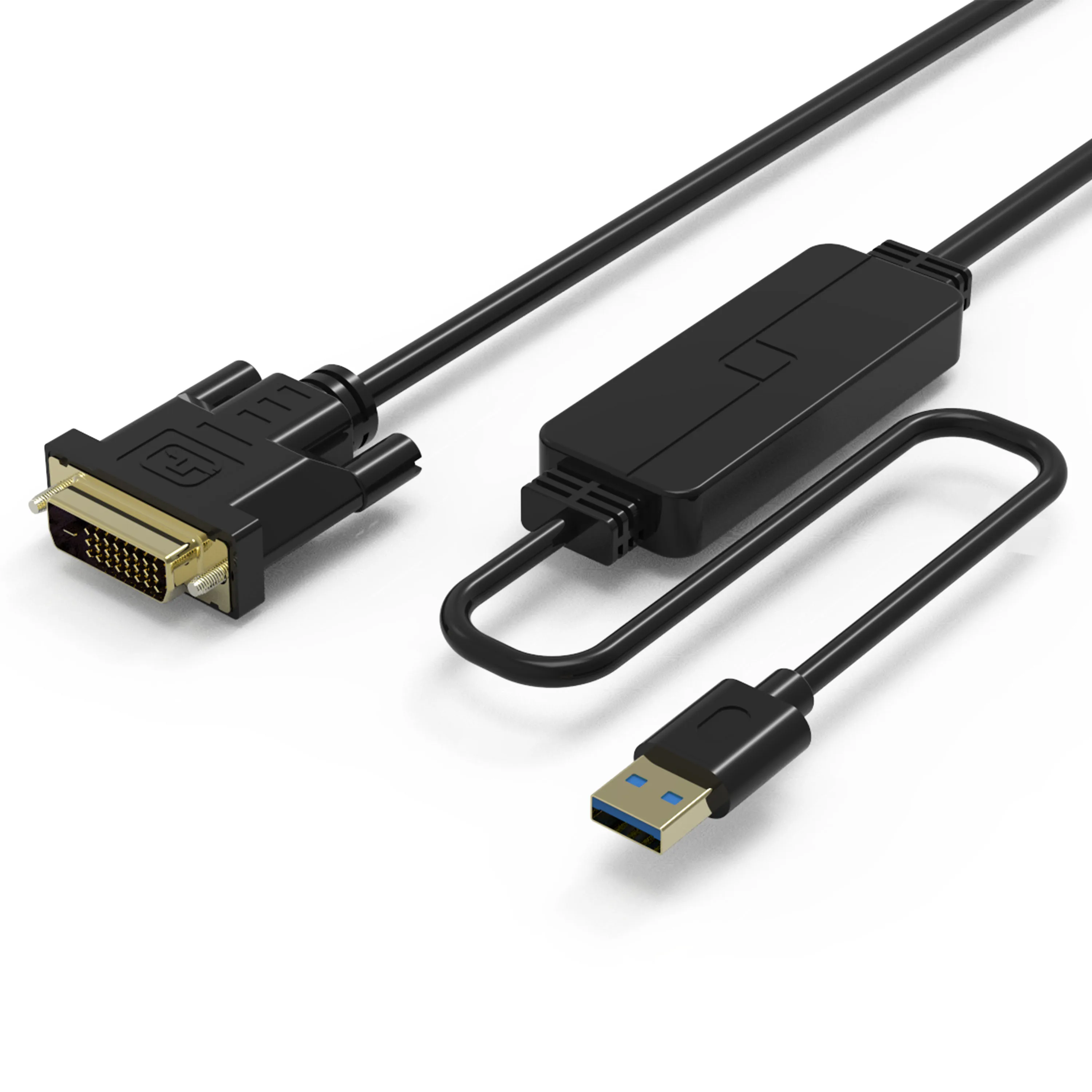 USB C TO DVI MALE FOR MULTIPLE PORT ADAPTER FOR MONITORS SUPPORT 4K@60HZ