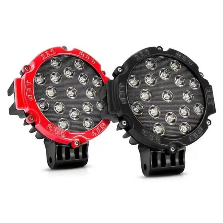 51W Motorcycle bulb  7inch Motorcycle headlight 5100LM Motorcycle led light CT6000K 12V