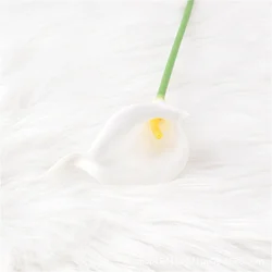 NEW Long Branch Sea Taro Flower Calla Simulation Flower Home Decoration Wedding Banquet Scene Layout Artificial Flowers
