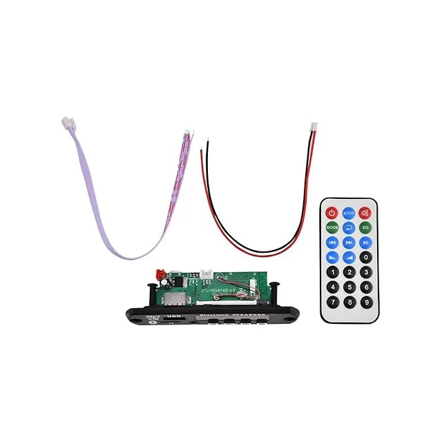 Car music speaker blue tooth audio circuit module Embedded MP3 SD card usb sound pcb board