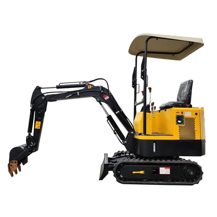 New Excavator Price 0.8 Ton 1 Ton 2 Ton 3 Ton Mini Excavator Digging Hydraulic Small Micro Digger Machine Prices For Sale