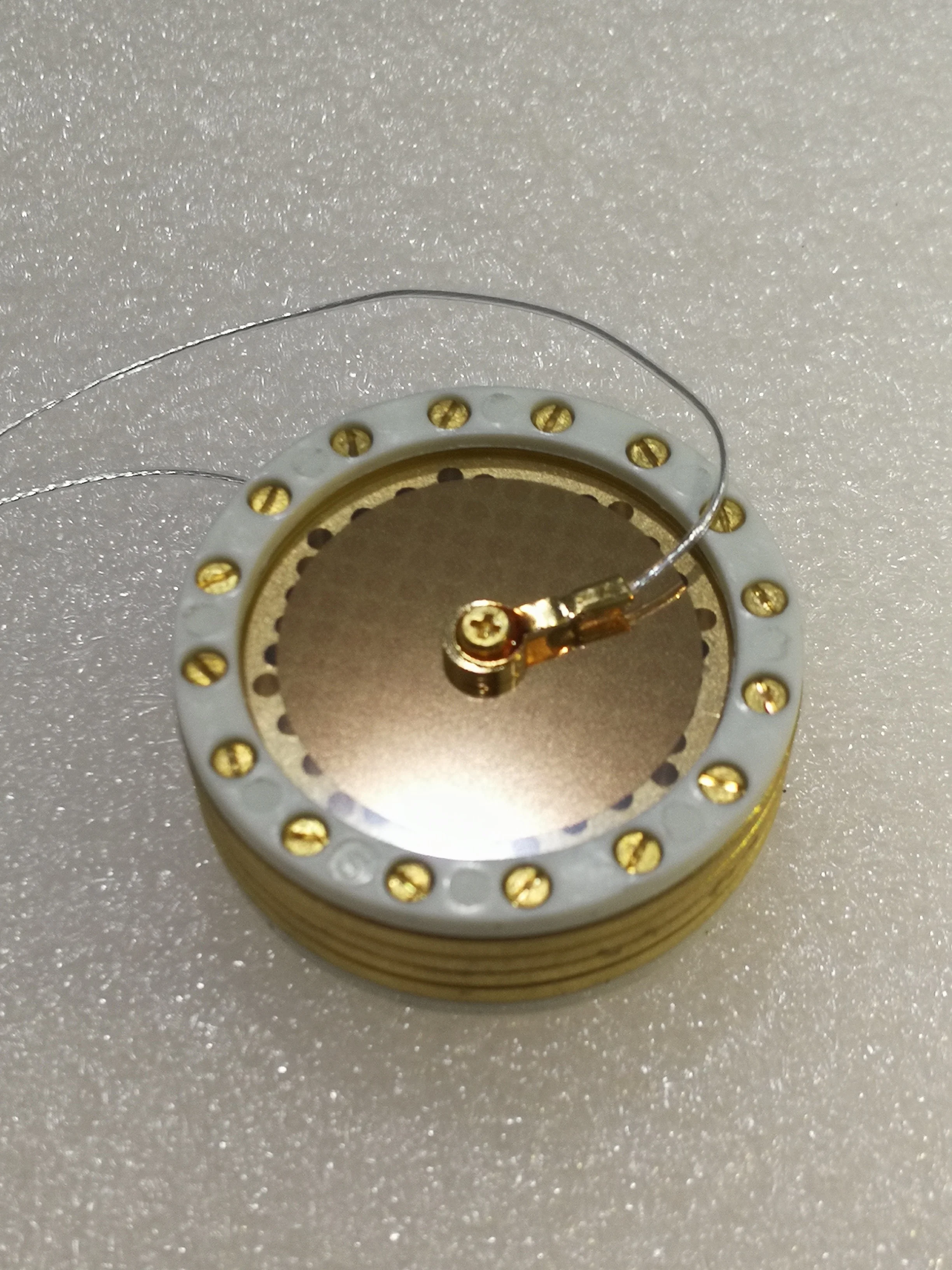 For U87 large golden diaphragm  microphone capsule dual side  for DIY PRO studio microphone