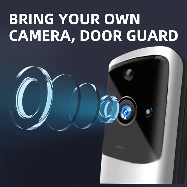 720P Low Power Video Doorbell WIFI Wireless Doorbell Night Vision HD Smart Doorbell Camera