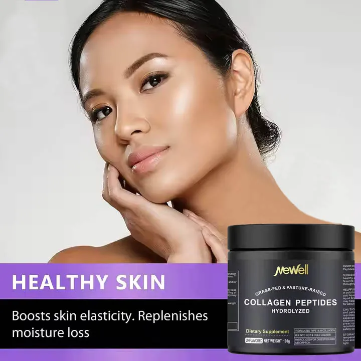 100% high quality hydrolyzed collagen multivitamin melatonin 100g boosts immunity