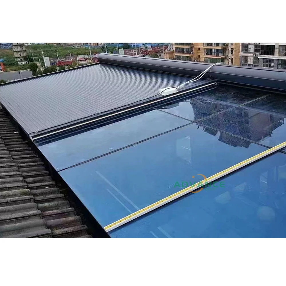 sunroom electric curtain skylight retractable window sun blind sheet shutter roof roller