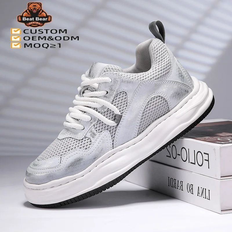 Custom Height Increasing Good Quality Shoes MMY Zapatos Deportivo De Dama Design Shoe Thick Soled Casual Sporty Premium Sneakers