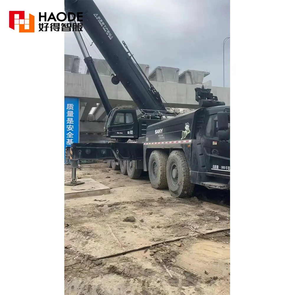 2021 Used SANY SAC3000T 300t All-Terrain Mobile Crane Tadano STC550e5 STC800t5 STC750s with Core Components Engine and Pump