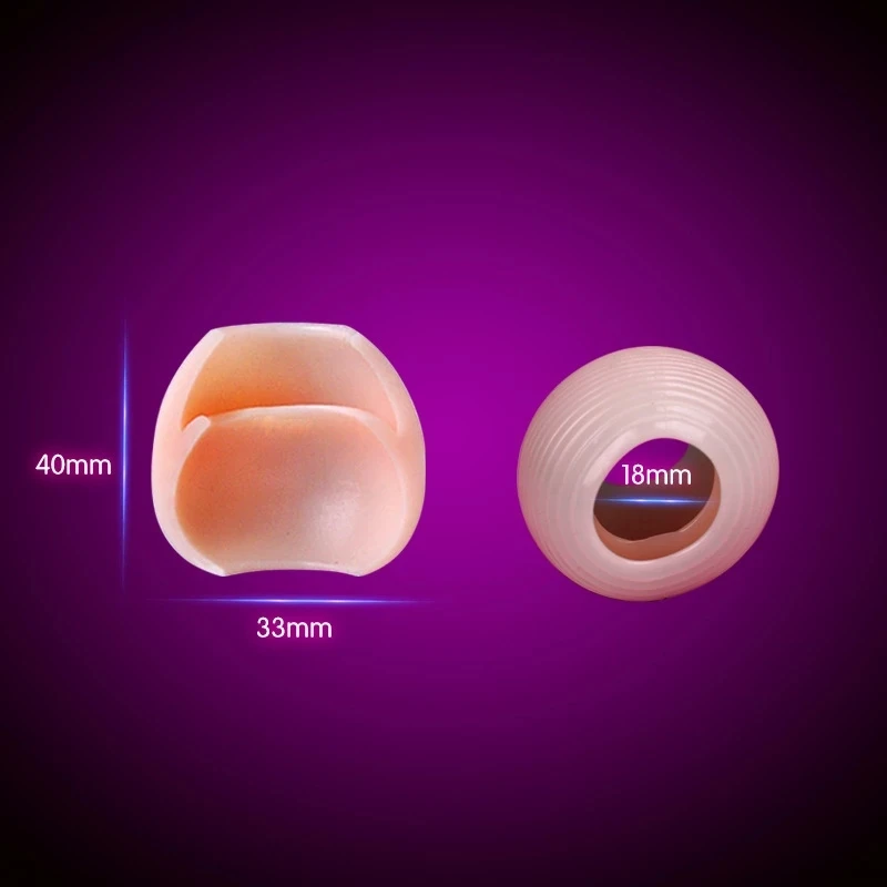 2 pcs /set Foreskin Protection Time Delay Ball Penis Rings Sex Product Sex Toys for Men Cock Rings Penis Sleeve