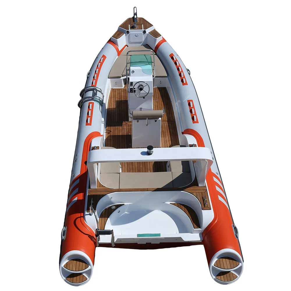 Rib 760 Boat 7.6m Inflatable Motor FRP rib Boat Fishing Speed Boat