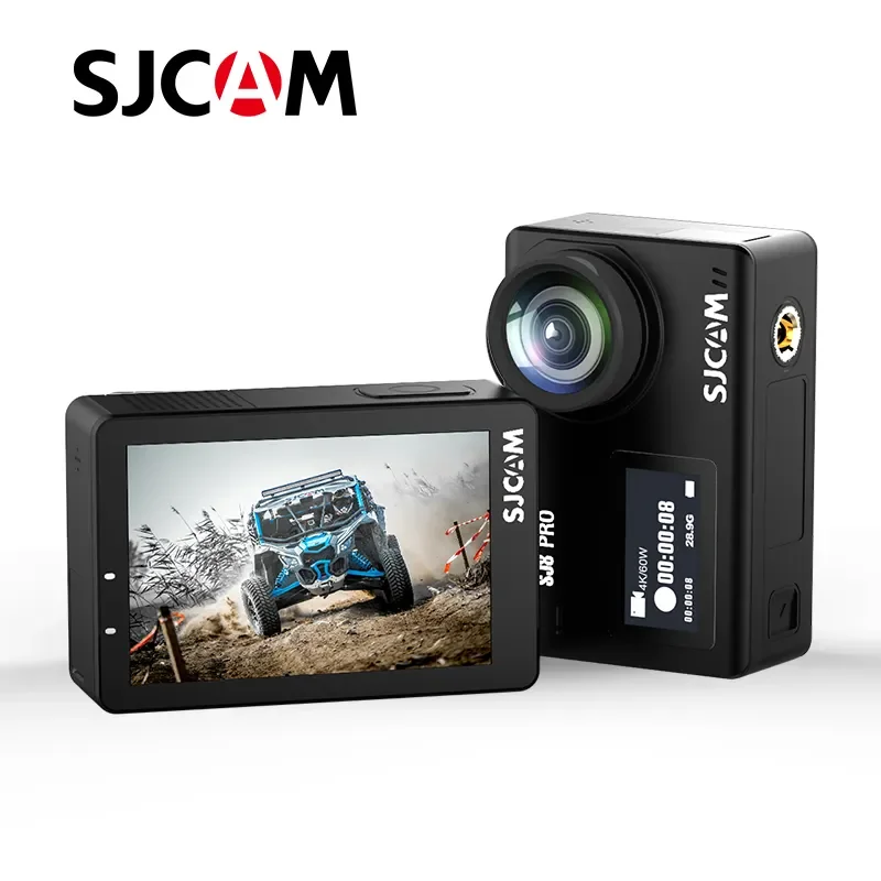New SJ8 Pro Wifi Sport Action Camera 4k/60fps Waterproof 2.4GHZ Anti-Shake Helmet Cam Video Camera with Remote Control
