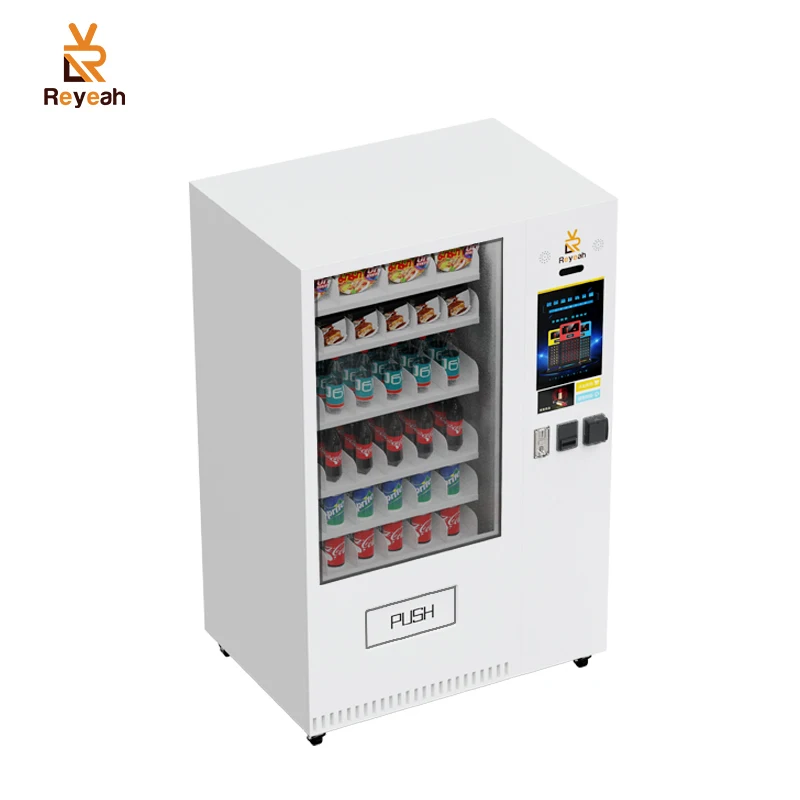 Large Desktop 24 Hours Self-service Drinks Snacks Combo Vending Machine for