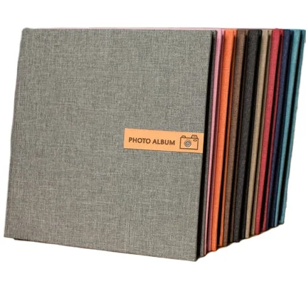 27x28cm Self-adhesive DIY custom gift blank logo oem hardcover memory book photo albums scrapbook album