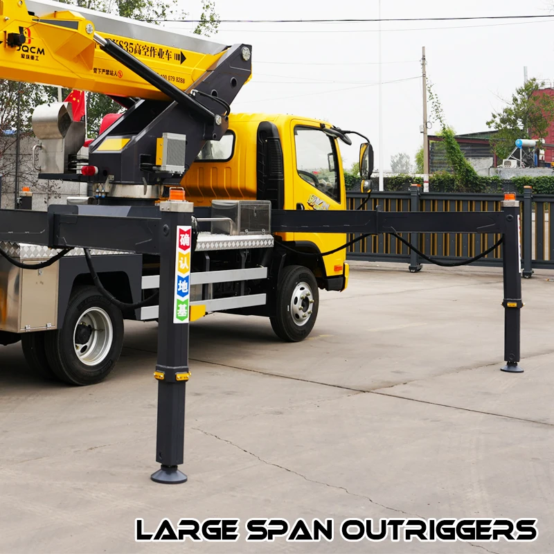 Hot Sale 35m 30m Aerial Work Truck HOWO Vehicle ISUZU High Working Platform Crane