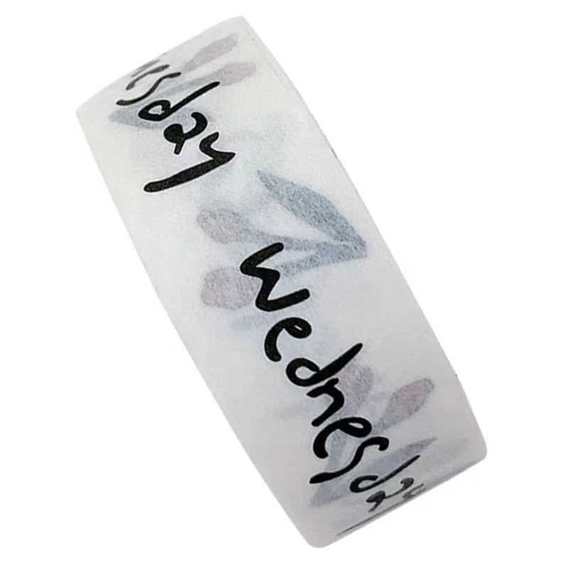 Ins Cartoon Simple Style Washi Tape Japan Handbook Diy Decorative  Sealing Stickers Kawaii scrapbook stationery