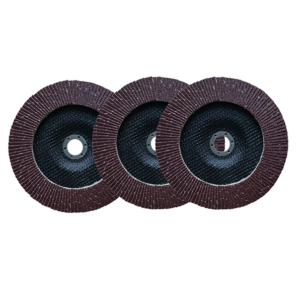 Factory Direct 125mm Diamond Material Flap Wheel 40 Grit Metal Buffing Abrasive Disc for Polishing