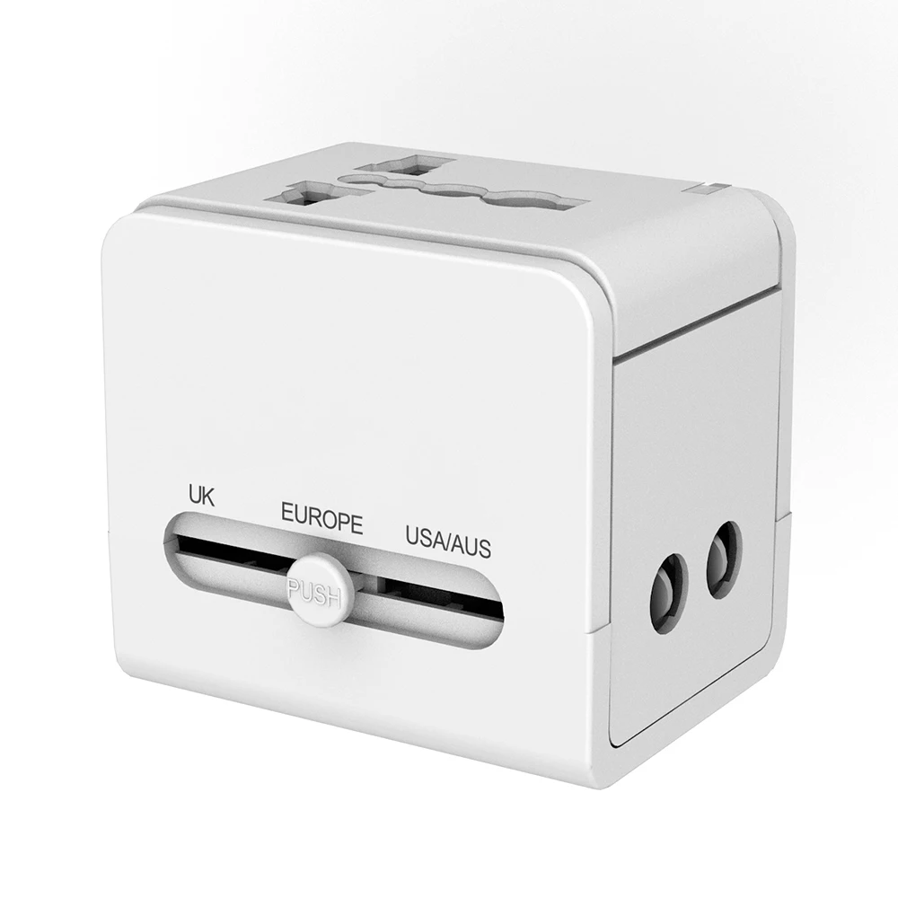 Star hotel mobile phone and camera charger SL-171B EMC certified 2 USB universal travel adapter