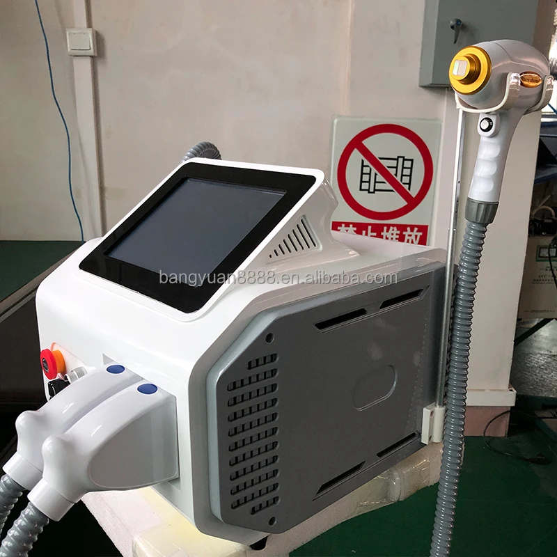 NEW 2in1 Pico Laser Diode 532 1320 808 1064 NM Diode Laser Hair Removal Machine Picosecond Laser Remove Freckles
