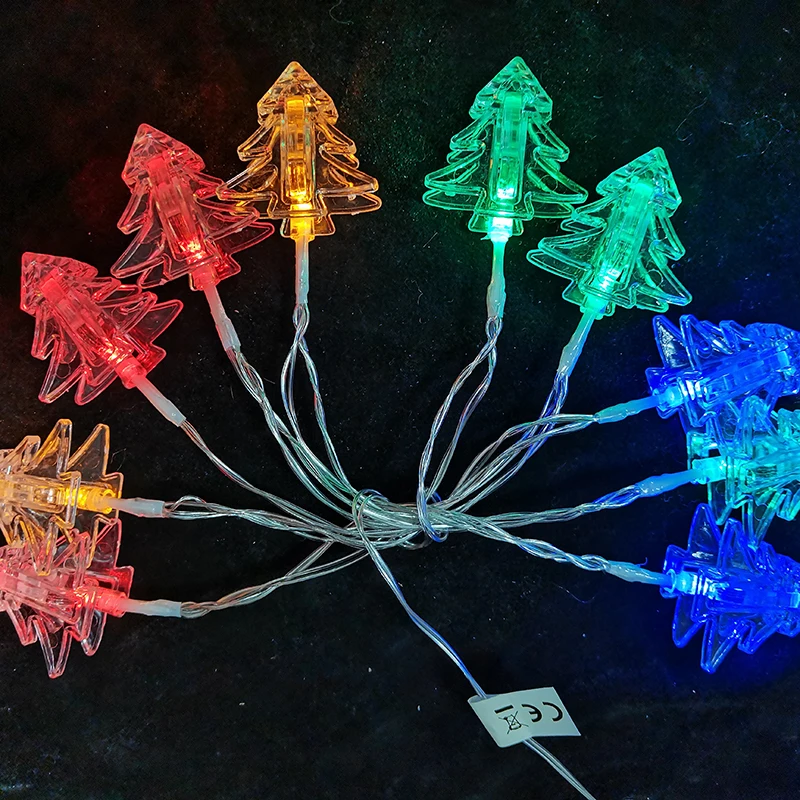 LED Fairy Lights Picture Clips Light Picture Hanger Tree Shape Battery Operated Led String Light