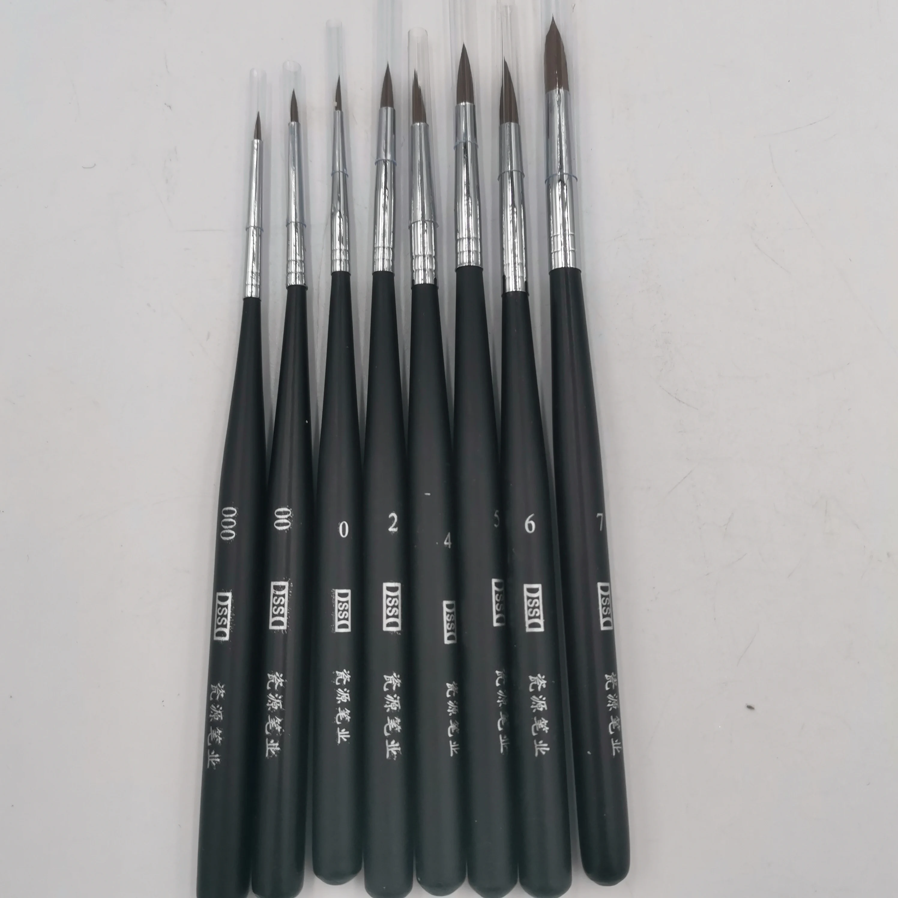 factory directly sale  Dental Lab 40% kolinsky Brush Pen for ceramic  mink hair  brush for porcelain