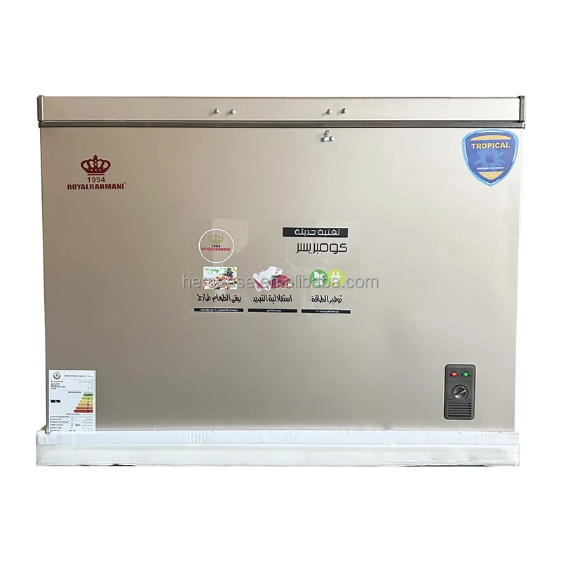 Золотая морозильная камера 272L штепсельная вилка Великобритании 220V50HZ экономия энергии высокая эффективность бытовой прибор с подсветкой
