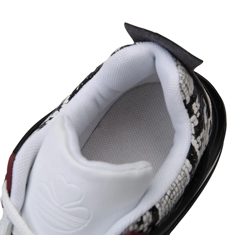 
Sneaker Men Fashion Chunky Sport Wholesale China Street Club Air Snakeskin PU Basketball Shoes 