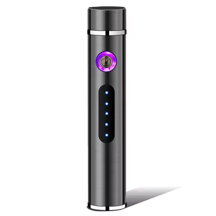 Lighter charging windproof creative personality ignition dual arc induction lighter USB electronic cigarette lighter