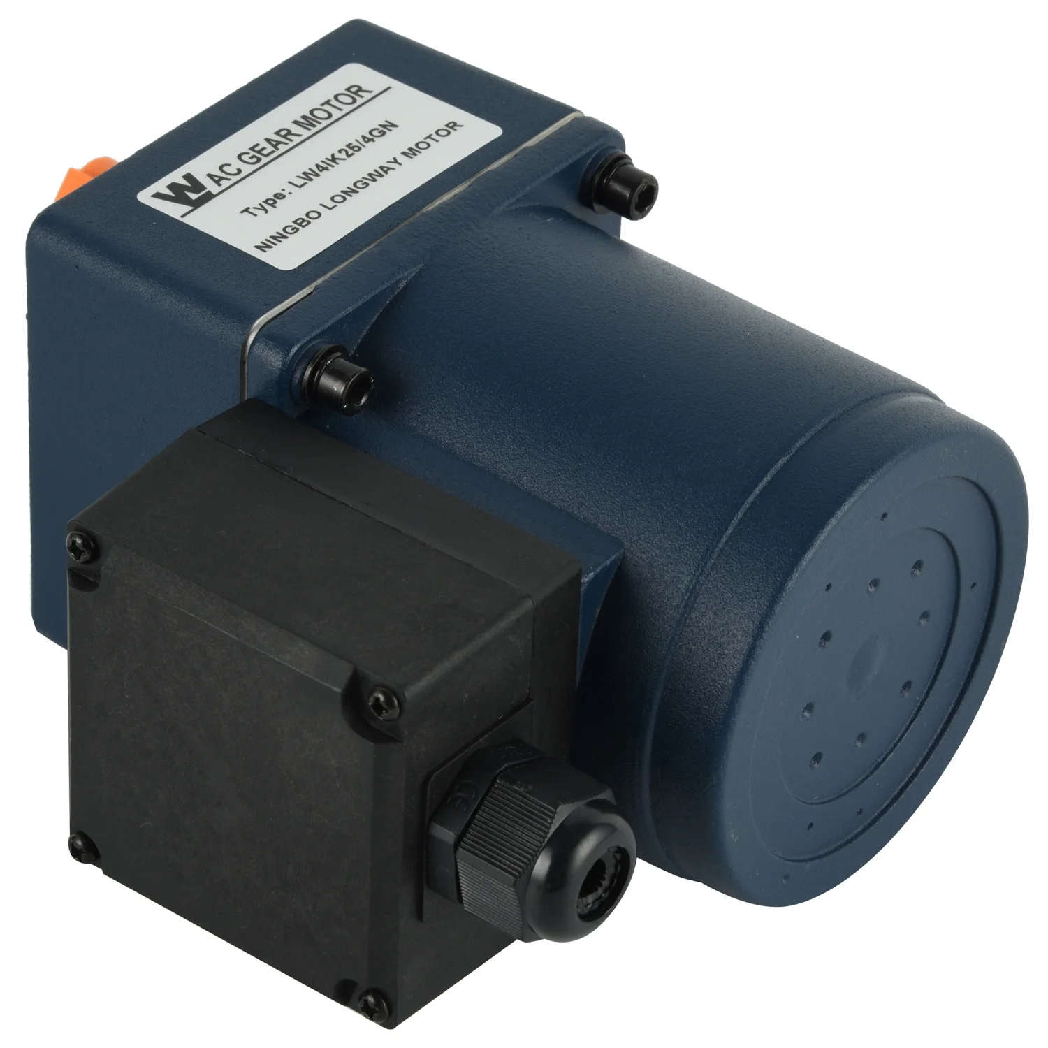 Low speed long life single phase 220V 90W AC induction gear motor for packing machine