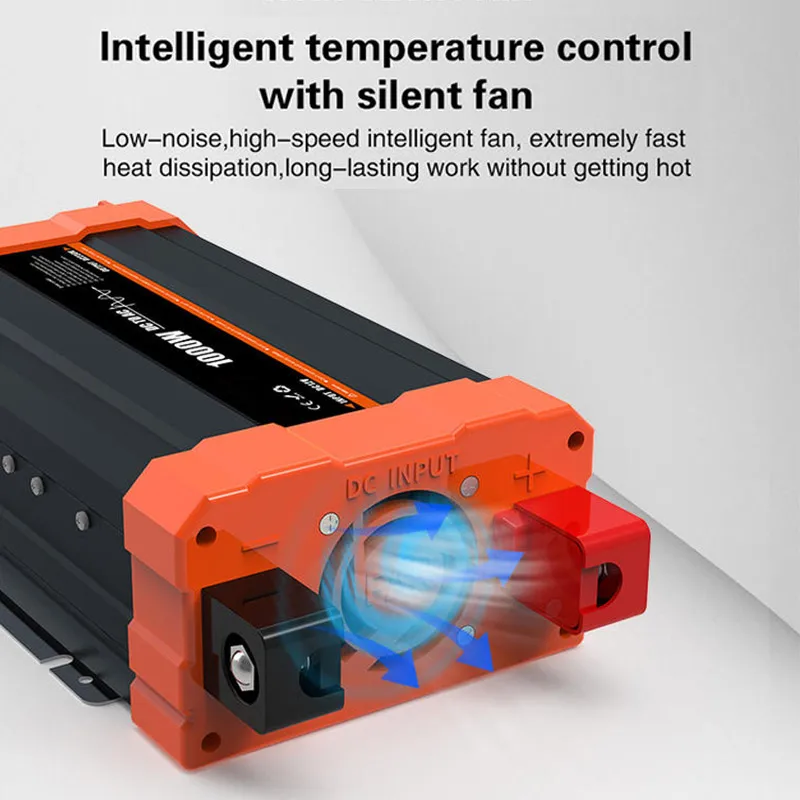 Famlinkpower Dc To Ac 12v 24v 48v To 110v 220v  Off Grid Pure Sine Wave Power Inverter 1000w 1500w 2000w 3000w Solar Inverter