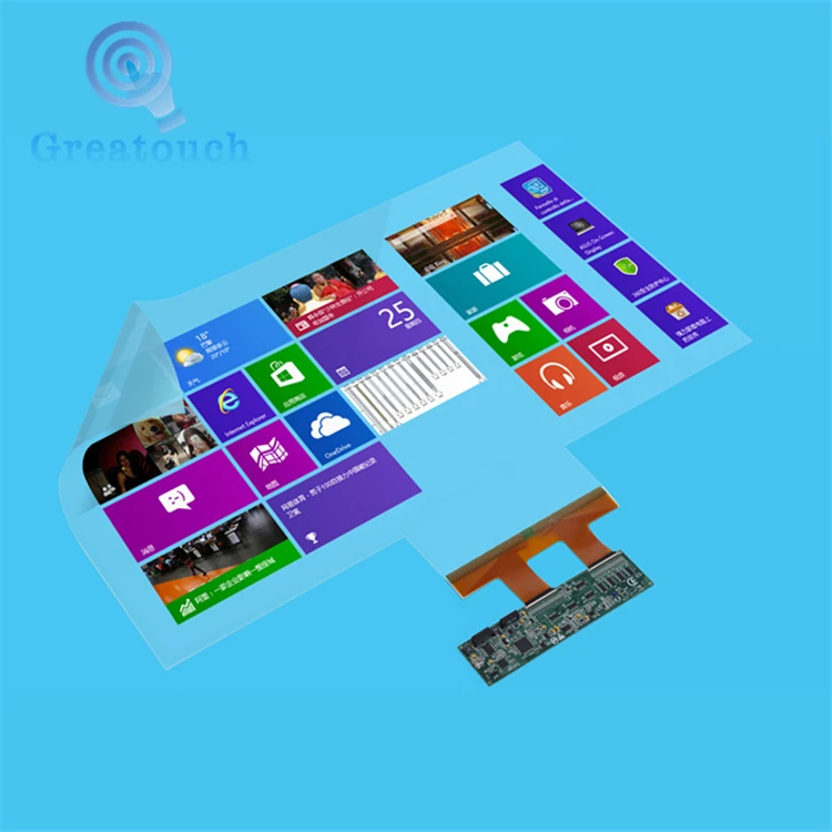 Super stable 40 point 65 inch Projector screen foil interactive touch foil film