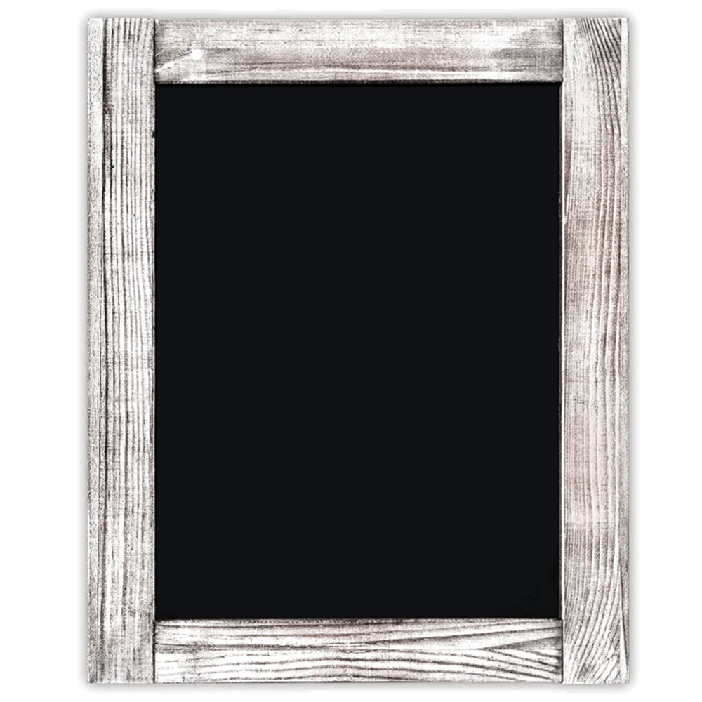 Mini wooden chalkboard with stand shelf