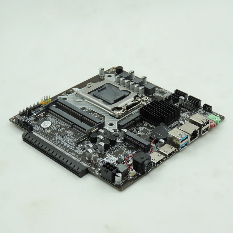 H81-P Thin itx Motherboard LGA1150 four generation side X16 graphics card all-in-one computer mini host motherboard