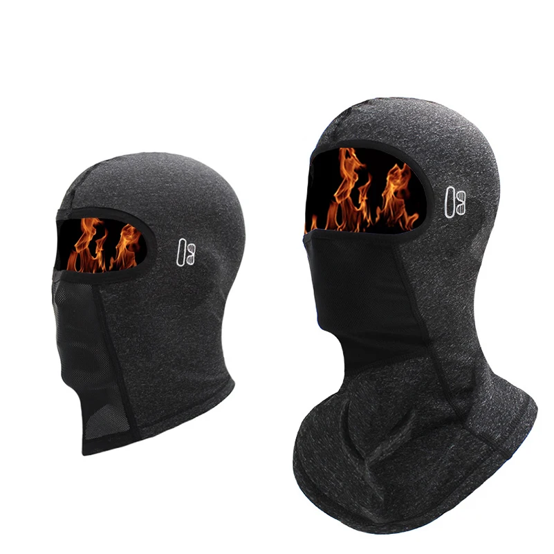 Riding Headgear Sweat Absorbent Moisture Wicking Motorcycle Helmet Liner with Eyeglass Holes Outdoor Sun Protection Mask